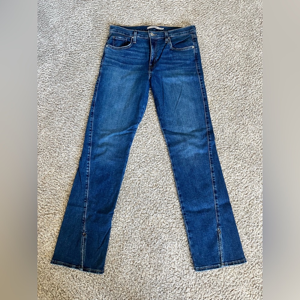 Hudson Jeans Women's Straight Leg in Deep Blue